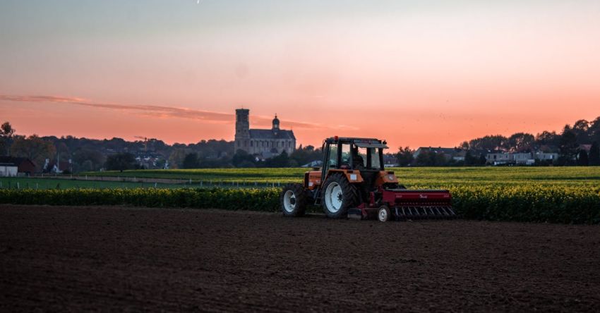 Plow - Tractor Beside Grass Field