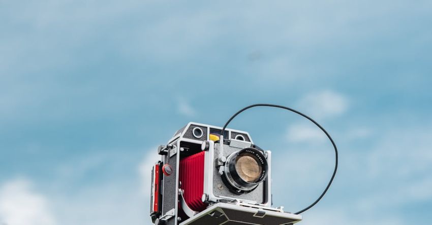 Irrigation Technology - Free stock photo of analog camera, blue skies, chicago