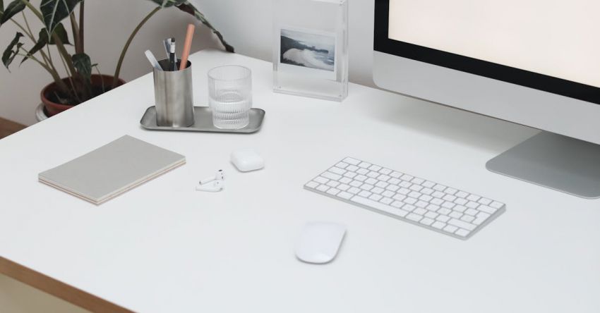 Planting Equipment - Interior of workplace with modern gadgets